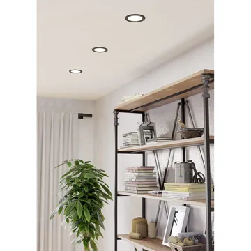 Innfelt lampe Fueva - Sort, 117 mm - Belysning - Downlights & spotlights