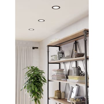 Innfelt lampe Fueva - Sort, 117 mm - Belysning - Downlights & spotlights
