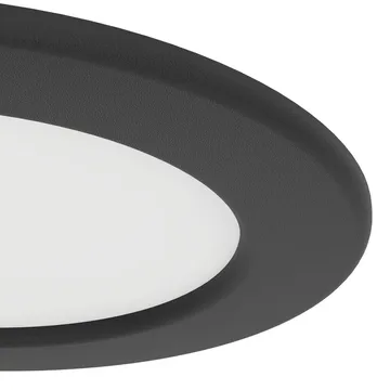 Innfelt lampe Fueva - Sort, 117 mm - Belysning - Downlights & spotlights