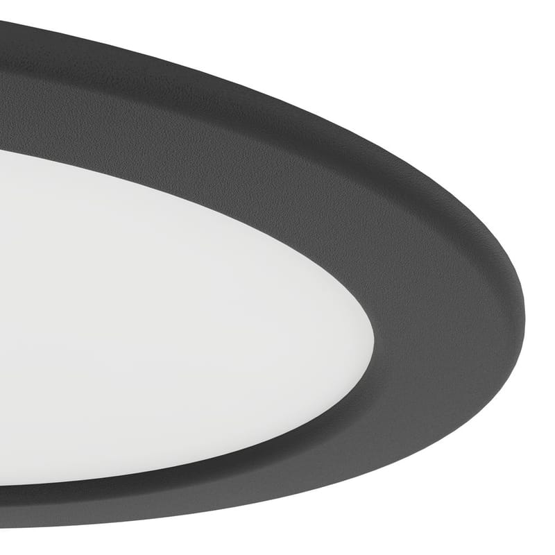 Innfelt lampe Fueva - Sort, 166 mm - Belysning - Downlights & spotlights
