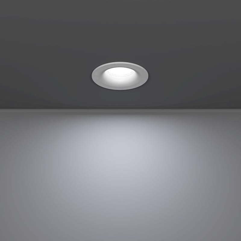Innfelt lampe Salabate 88 mm - Hvit - Belysning - Downlights & spotlights