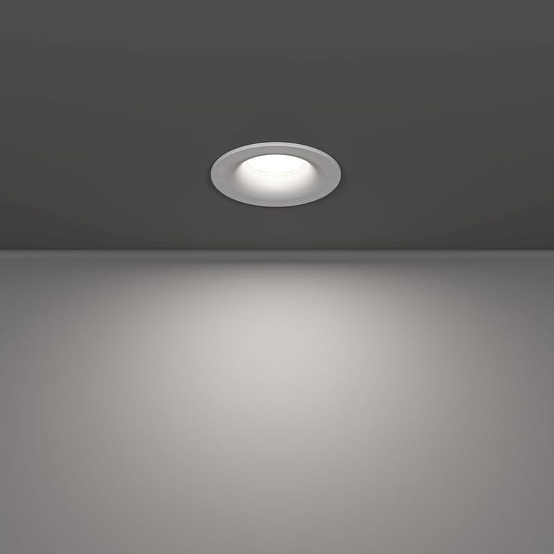 Innfelt lampe Salabate 88 mm - Hvit - Belysning - Downlights & spotlights