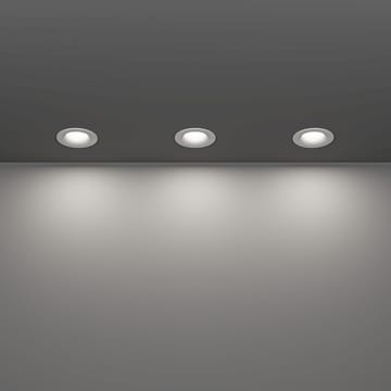 Innfelt lampe Salabate 88 mm Sett med 3 - Hvit - Belysning - Downlights & spotlights
