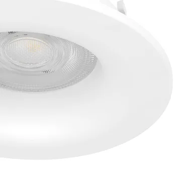 Innfelt lampe Salabate 88 mm Sett med 3 - Hvit - Belysning - Downlights & spotlights