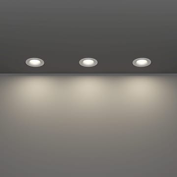 Innfelt lampe Salabate 88 mm Sett med 3 - Hvit - Belysning - Downlights & spotlights