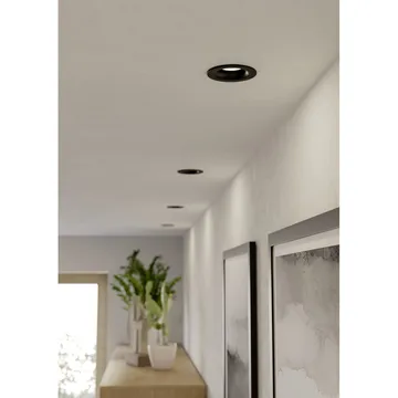 Innfelt lampe Salabate 88 mm Sett med 3 - Sort - Belysning - Downlights & spotlights