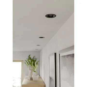 Innfelt lampe Salabate 88 mm Sett med 3 - Sort - Belysning - Downlights & spotlights