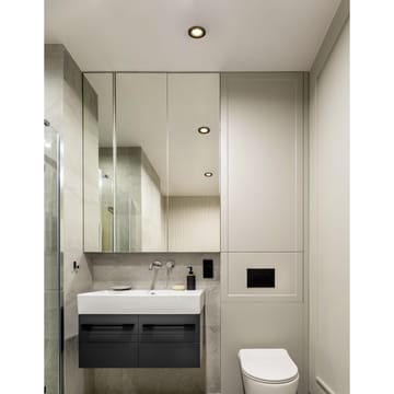 Innfelt lampe Salabate 88 mm Sett med 3 - Sort - Belysning - Downlights & spotlights