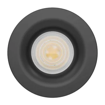 Innfelt lampe Salabate 88 mm - Sort - Belysning - Downlights & spotlights