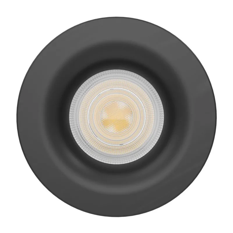 Innfelt lampe Salabate 88 mm - Sort - Belysning - Downlights & spotlights