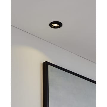 Innfelt lampe Saliceto Ø88 mm 2700K - Sort - Belysning - Downlights & spotlights