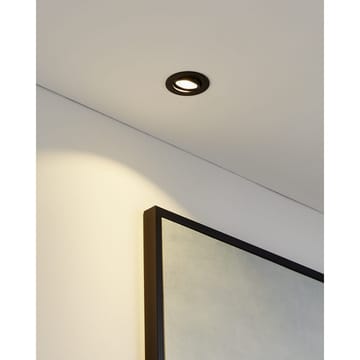 Innfelt lampe Saliceto Ø88 mm 2700K - Sort - Belysning - Downlights & spotlights