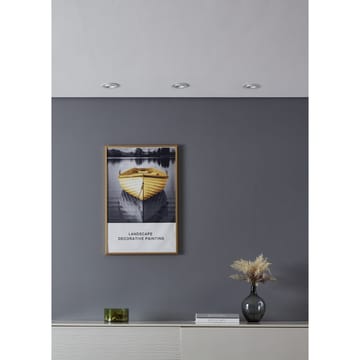 Innfelt lampe Saliceto 3 stk Ø88 mm 2700K - Hvit - Belysning - Downlights & spotlights