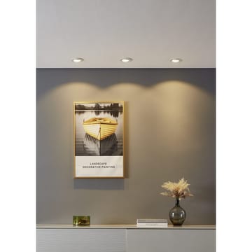 Innfelt lampe Saliceto 3 stk Ø88 mm 2700K - Hvit - Belysning - Downlights & spotlights