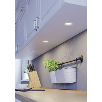 Innfelt lampe Saliceto 88 mm 2700K Sett med 3 - Hvit - Belysning - Downlights & spotlights