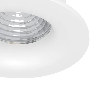 Innfelt lampe Saliceto 88 mm 2700K Sett med 3 - Hvit - Belysning - Downlights & spotlights