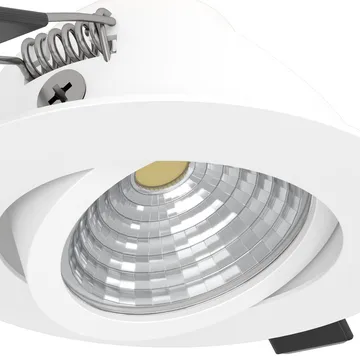 Innfelt lampe Saliceto 88 mm 4000K - Hvit - Belysning - Downlights & spotlights