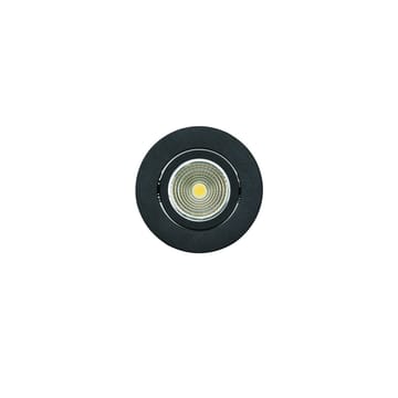 Innfelt lampe Saliceto 88 mm 4000K - Sort - Belysning - Downlights & spotlights