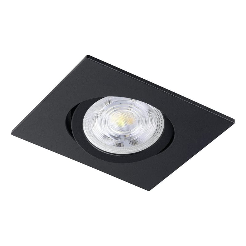 Innfelt lampe Saliceto Mobil Svart 4000K - 8,8 cm - Belysning - Downlights & spotlights