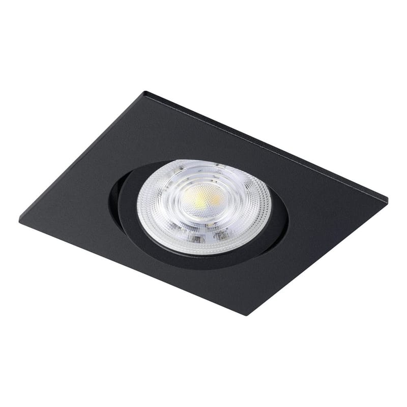 Innfelt lampe Saliceto Mobil Svart 4000K - 8,8 cm - Belysning - Downlights & spotlights