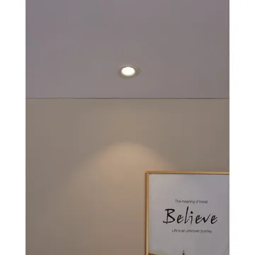 Innfelt lampe Saliceto Stel 88 mm 2700K - Hvit - Belysning - Downlights & spotlights