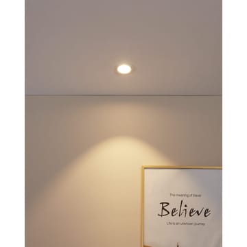Innfelt lampe Saliceto Stel 88 mm 2700K - Hvit - Belysning - Downlights & spotlights