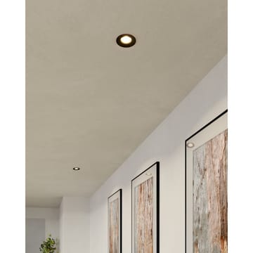 Innfelt lampe Saliceto Stel 88 mm 2700K - Sort - Belysning - Downlights & spotlights