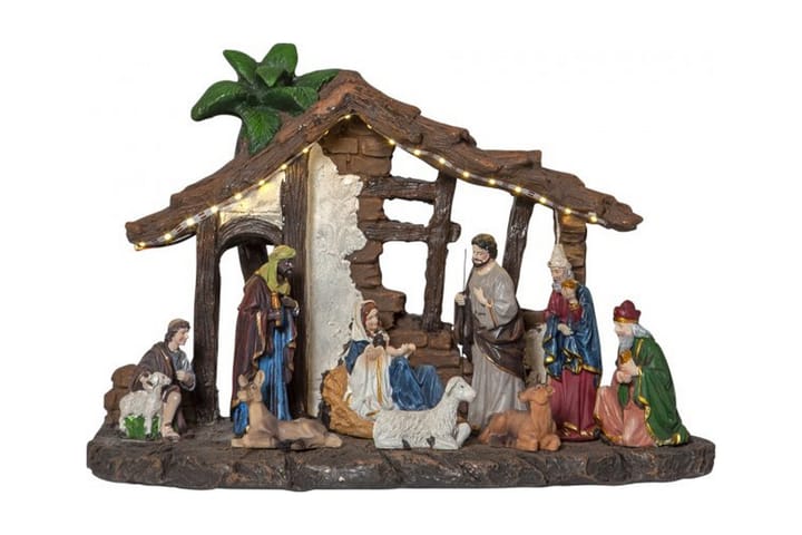 Star Trading Nativity Festlig belysning 25 cm - Øvrig julebelysning
