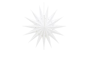 Lindvallen Adventsstjerne / Julelampe 60 cm - Hvid - Belysning - Julebelysning - Adventsstjerne