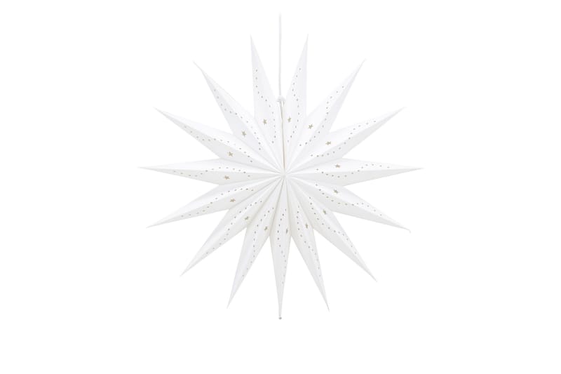 Lindvallen Adventsstjerne / Julelampe 60 cm, Hvid