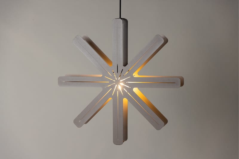 Säfsen Adventsstjerne / Julelampe 60 cm - Mokka - Belysning - Julebelysning - Adventsstjerne