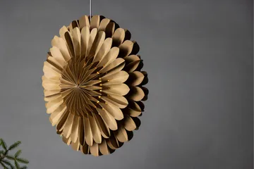 Järvsön Adventsstjerne / Julelampe 60 cm - Brun - Belysning - Julebelysning - Adventsstjerne