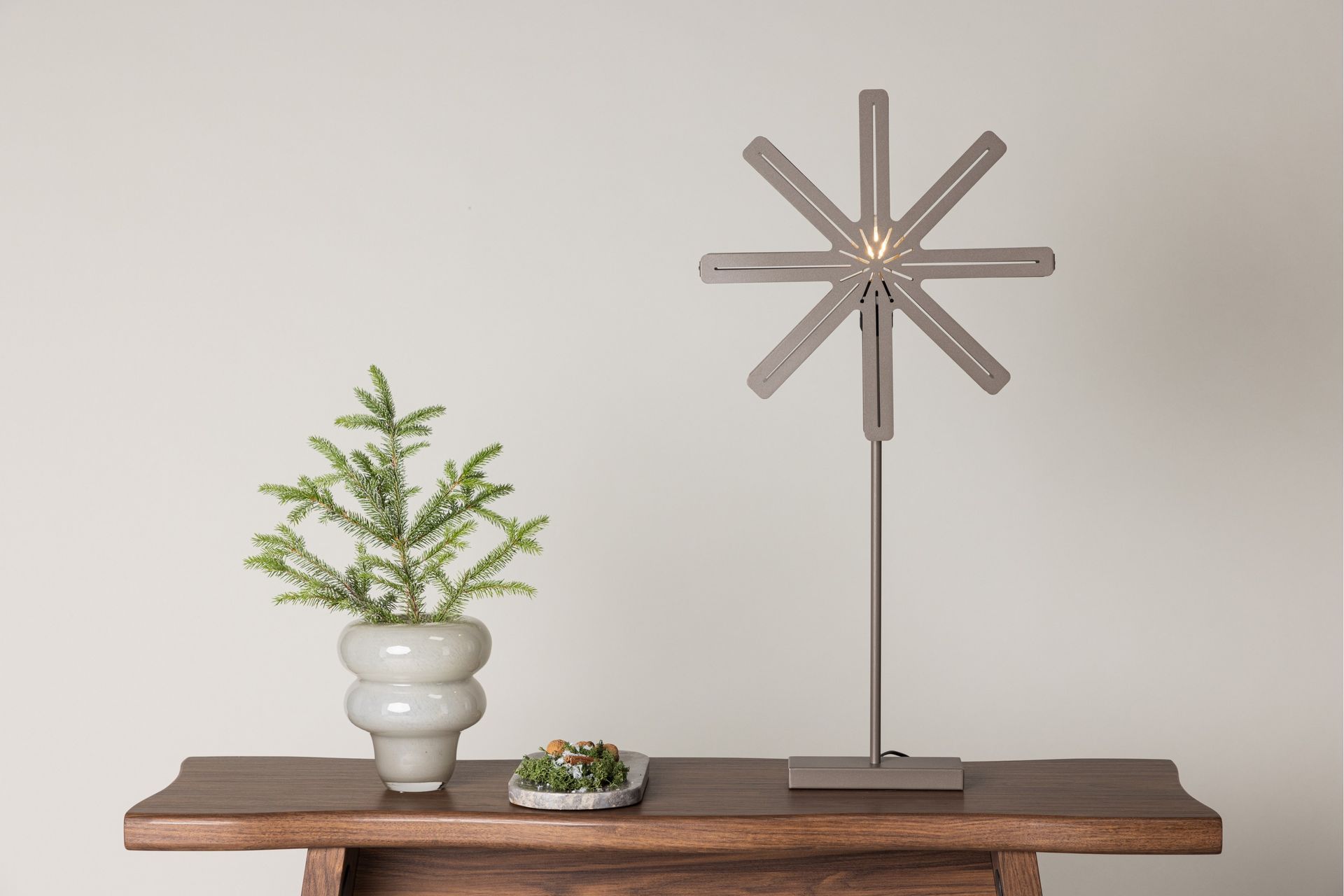 Säfsen Adventsstjerne - Mokka - Belysning - Julebelysning - Adventsstjerne