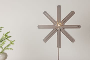 Säfsen Adventsstjerne / Julelampe 40 cm - Brun - Belysning - Julebelysning - Adventsstjerne
