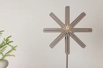 Säfsen Adventsstjerne / Julelampe 40 cm - Brun - Belysning - Julebelysning - Adventsstjerne