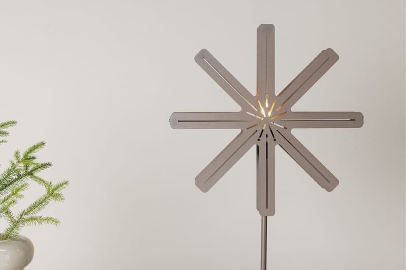 Säfsen Adventsstjerne / Julelampe 40 cm - Brun - Belysning - Julebelysning - Adventsstjerne