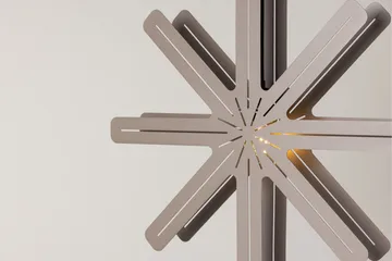 Säfsen Adventsstjerne / Julelampe 60 cm - Mokka - Belysning - Julebelysning - Adventsstjerne