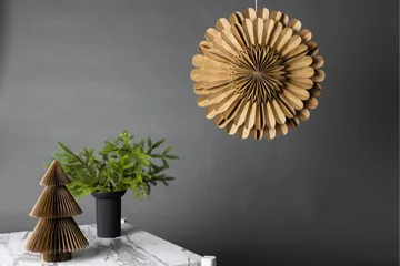 Järvsön Adventsstjerne / Julelampe 60 cm - Brun - Belysning - Julebelysning - Adventsstjerne