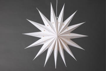 Lindvallen Adventsstjerne / Julelampe 60 cm - Hvid - Belysning - Julebelysning - Adventsstjerne