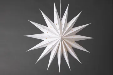 Lindvallen Adventsstjerne / Julelampe 60 cm - Hvid - Belysning - Julebelysning - Adventsstjerne