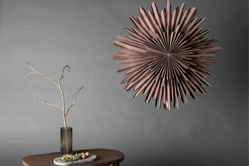 Sälen Adventsstjerne / Julelampe 80 cm - Greige - Belysning - Julebelysning - Adventsstjerne