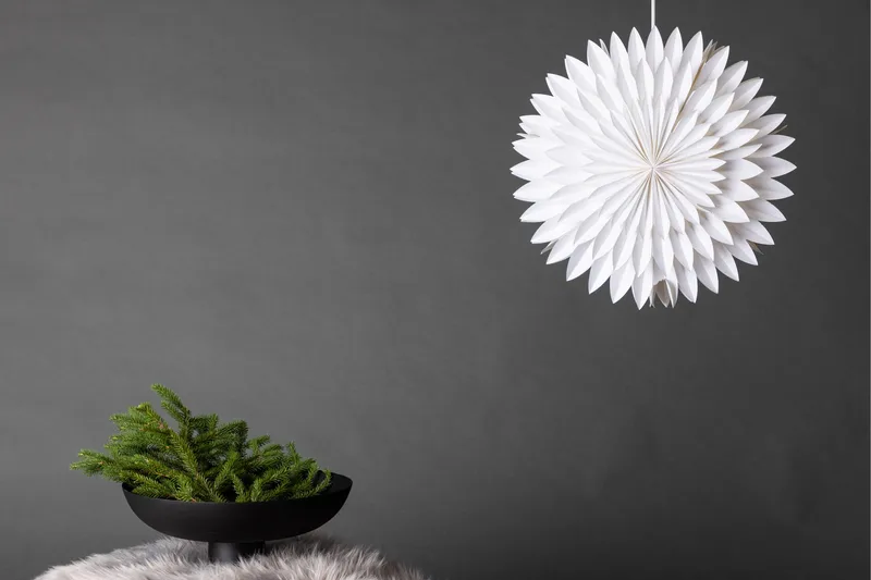 Storlien Adventsstjerne - Hvit - Belysning - Julebelysning - Adventsstjerne