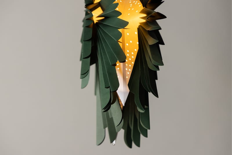 Sälen Adventsstjerne / Julelampe 80 cm - Grønn - Belysning - Julebelysning - Adventsstjerne