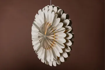 Järvsön Adventsstjerne / Julelampe 60 cm - Beige - Belysning - Julebelysning - Adventsstjerne