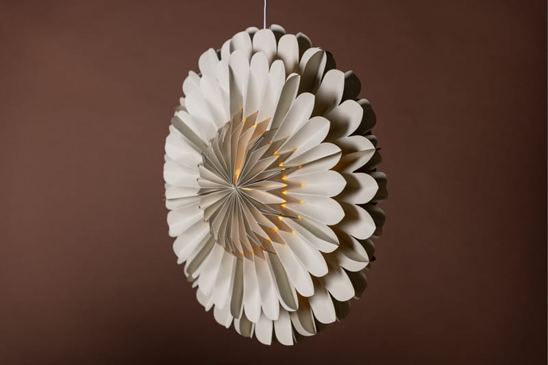 Järvsön Adventsstjerne / Julelampe 60 cm - Beige - Belysning - Julebelysning - Adventsstjerne