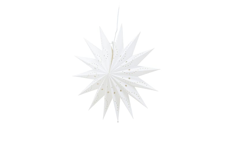 Lindvallen Adventsstjerne / Julelampe 51 cm - Hvid - Belysning - Julebelysning - Adventsstjerne
