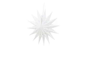 Lindvallen Adventsstjerne / Julelampe 51 cm - Hvid - Belysning - Julebelysning - Adventsstjerne