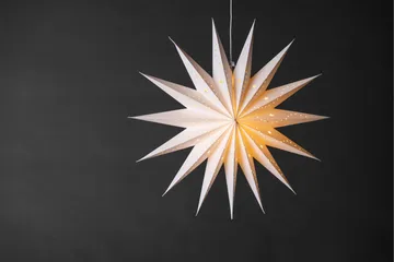 Lindvallen Adventsstjerne / Julelampe 60 cm - Hvid - Belysning - Julebelysning - Adventsstjerne