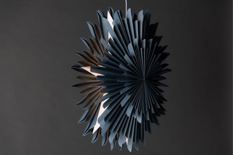 Sälen Adventsstjerne / Julelampe 60 cm - Grå / Blå - Belysning - Julebelysning - Adventsstjerne