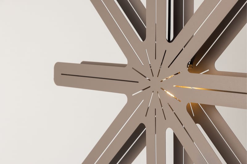 Säfsen Adventsstjerne / Julelampe 80 cm - Mokka - Belysning - Julebelysning - Adventsstjerne